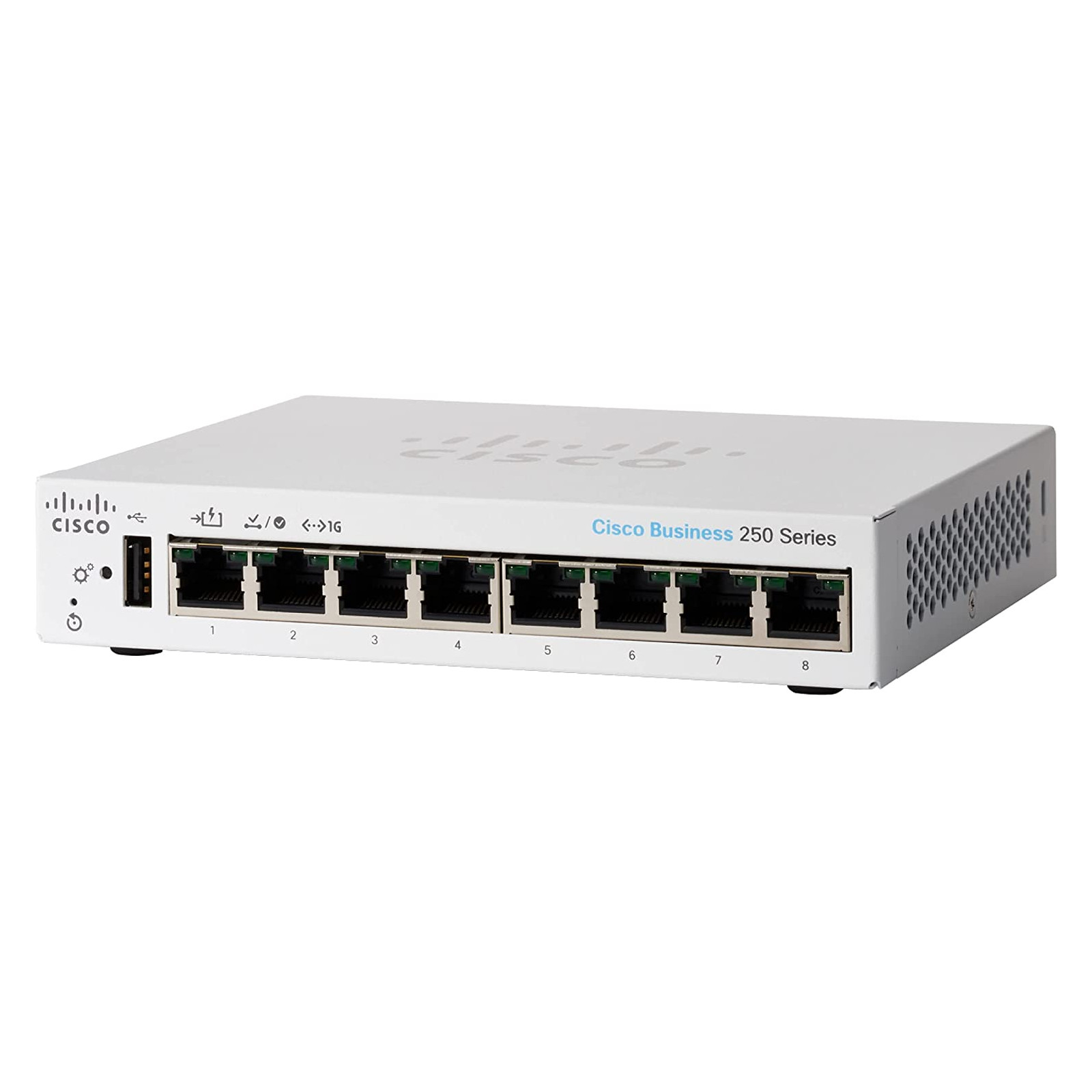 Cisco - CBS250-8T-D-EU -   
