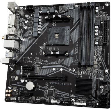 Gigabyte - A520M-DS3H-AC - ������ ������ ����