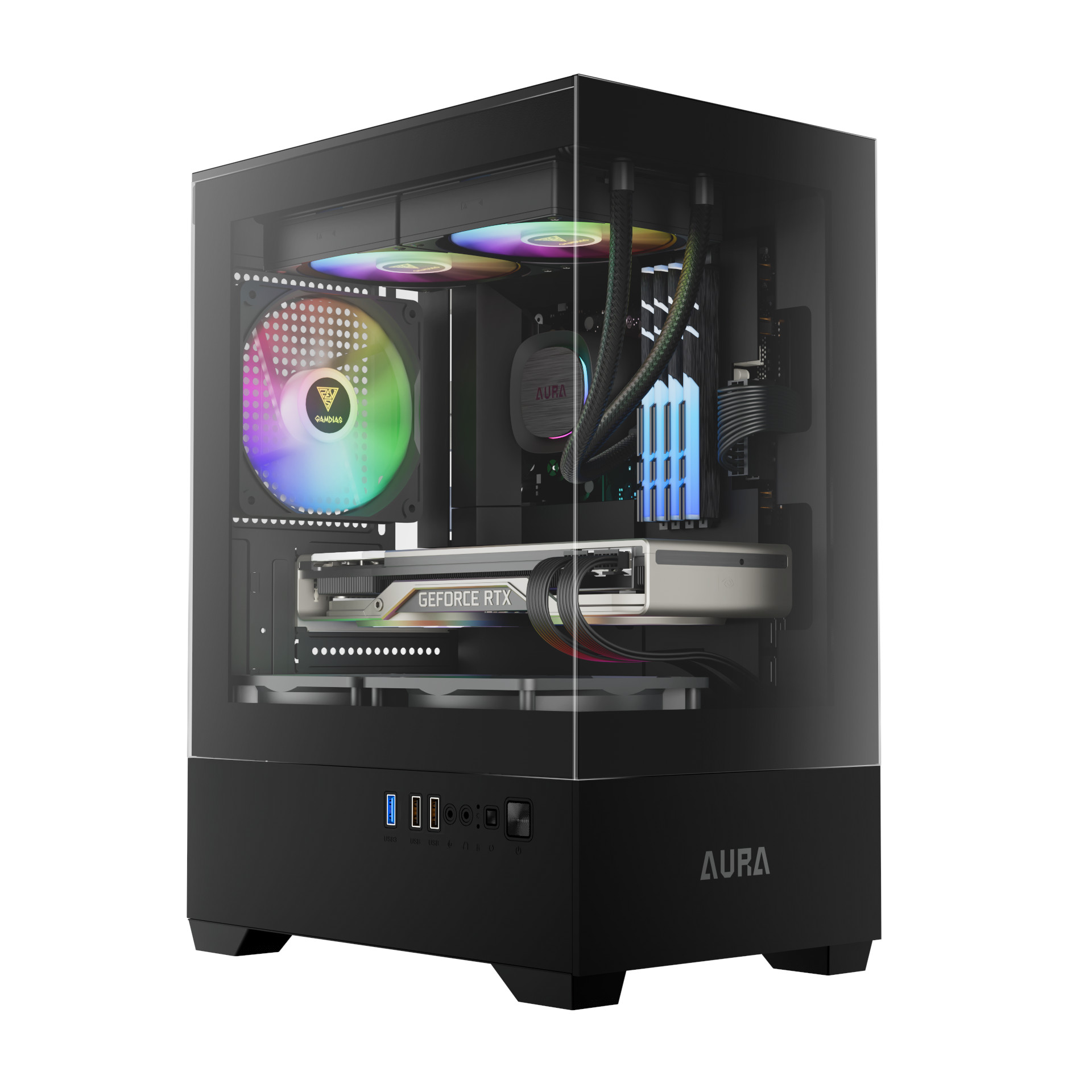 Gamdias - AURA-GC9M-ARGB -   