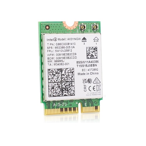 Intel - AX211NGW - התמונה להמחשה בלבד