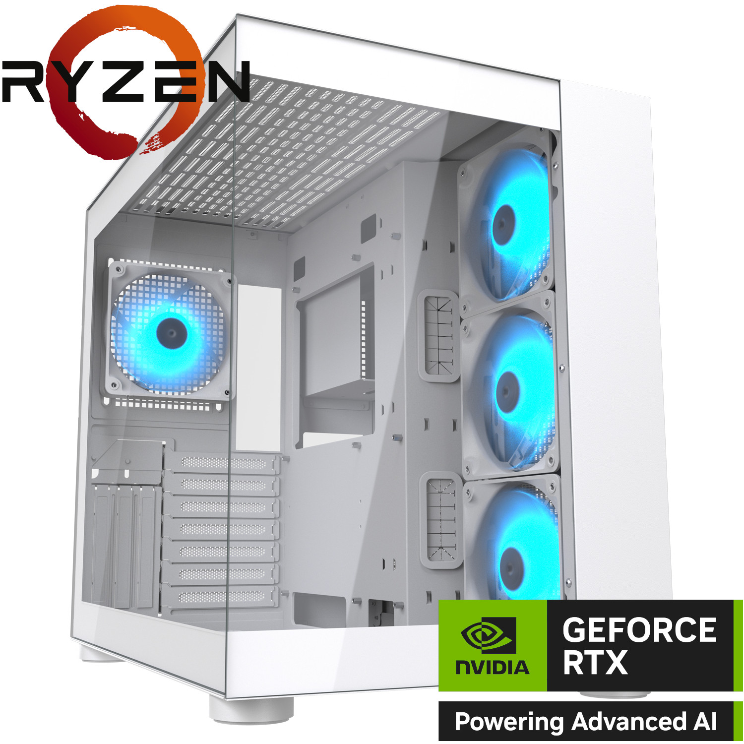 Aquarium-White-9600X-RTX5060TI16