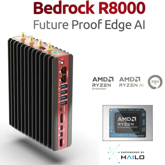 SolidRun - Bedrock-R8000-R7-3NVME-BB -   
