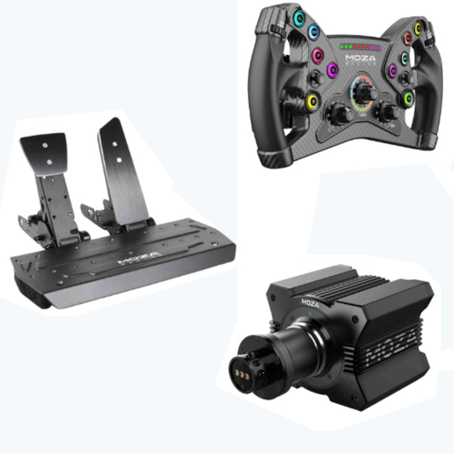 Moza racing - R9-KS--S-RP - התמונה להמחשה בלבד