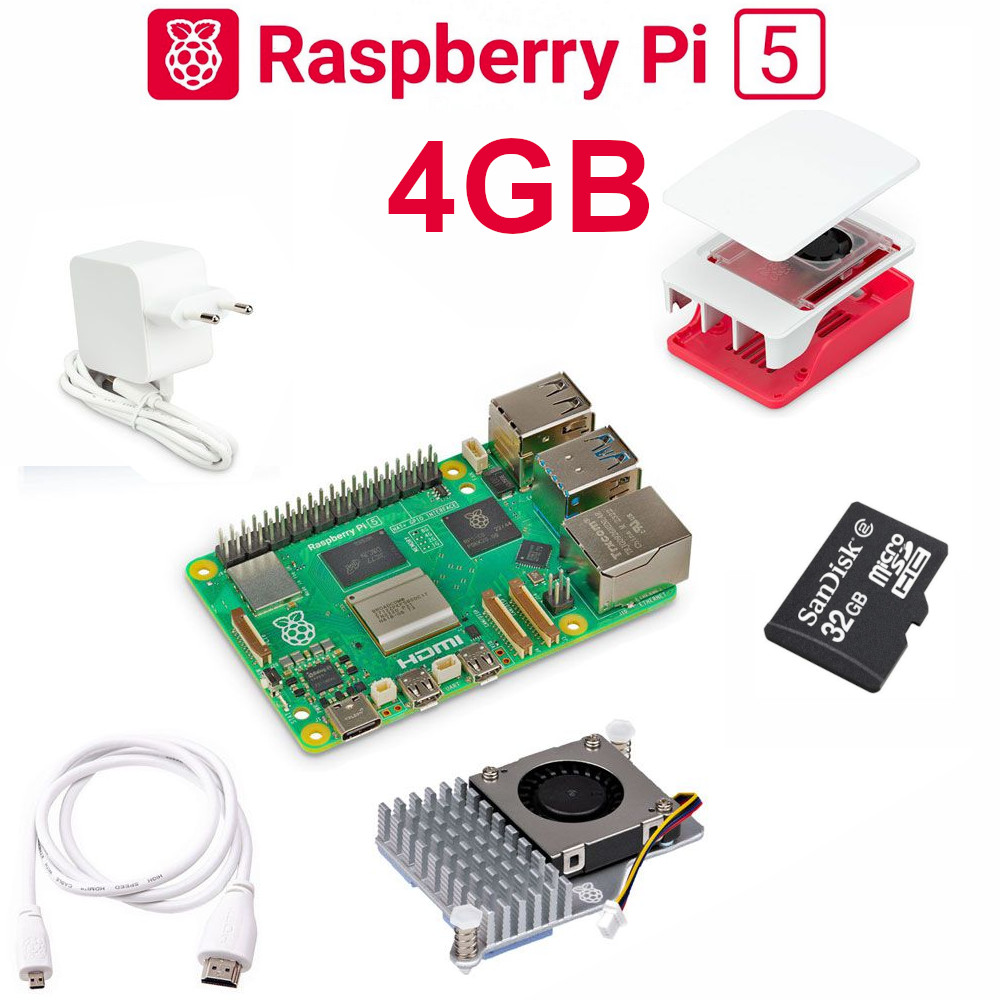 Raspberry Pi - RPI5-4GB-Kit -   