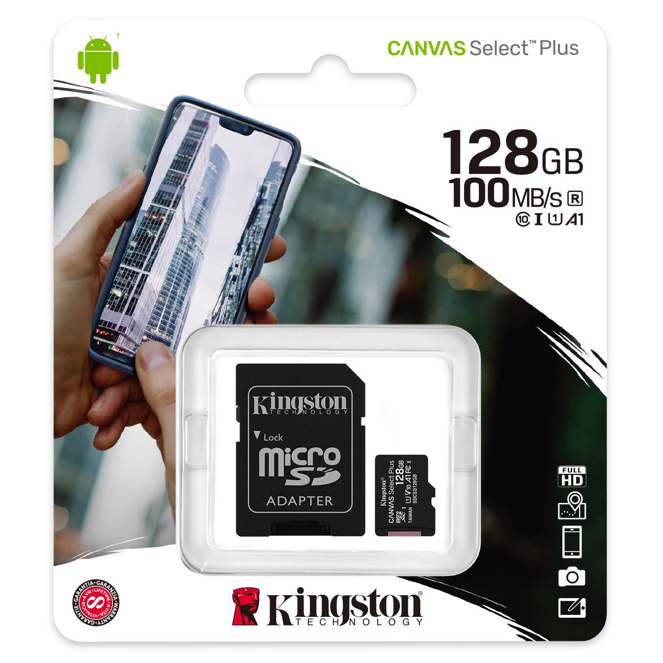 Kingston - SDCS2-128GB -   